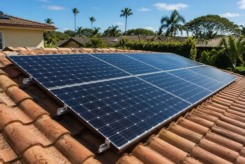 Installation de panneaux solaires à Castandet